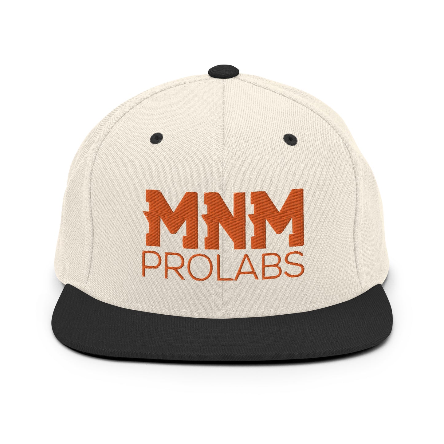 MNM Snapback Hat - Fire Orange