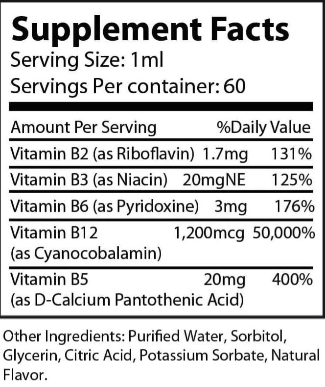 CHARGE UP Vitamin B-12 Complex